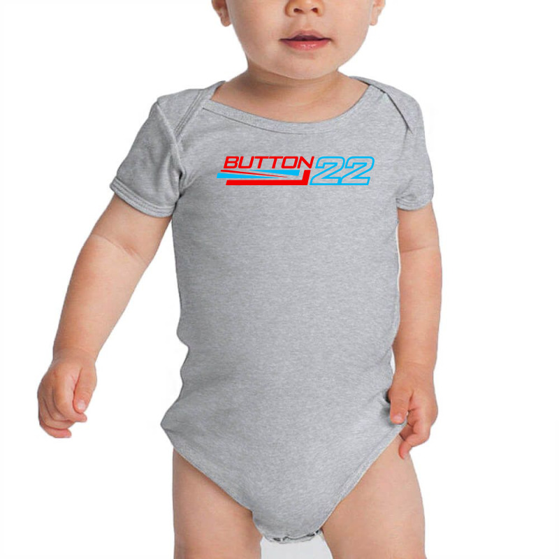 Jenson Button 22 Formula 1 Motor Racing Baby Bodysuit by nbobatiga | Artistshot