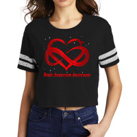 Brain Aneurysm Warrior T Shirt Scorecard Crop Tee | Artistshot