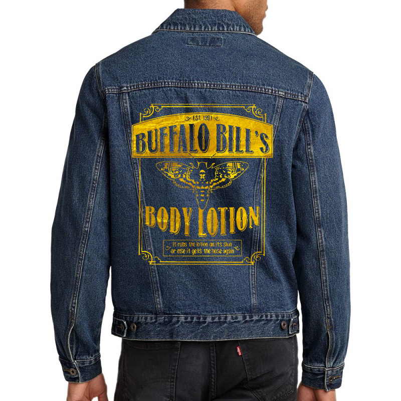 Buffalo Bill's Body Lotion Men Denim Jacket | Artistshot