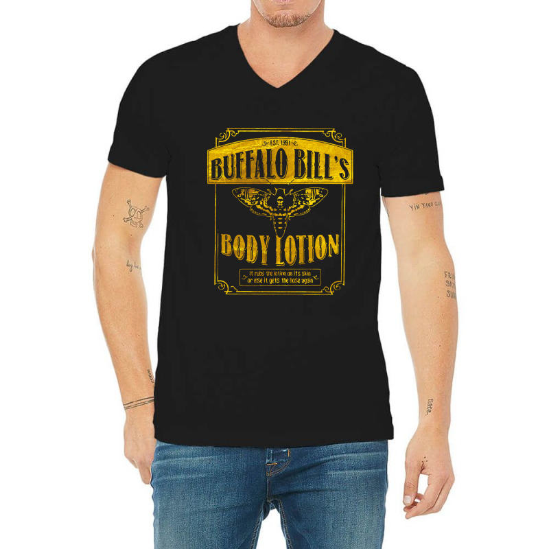 Buffalo Bill's Body Lotion V-neck Tee | Artistshot