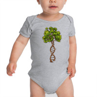 Dna Tree Of Life Science Genetics Biology Environment Lover T Shirt Baby Bodysuit | Artistshot