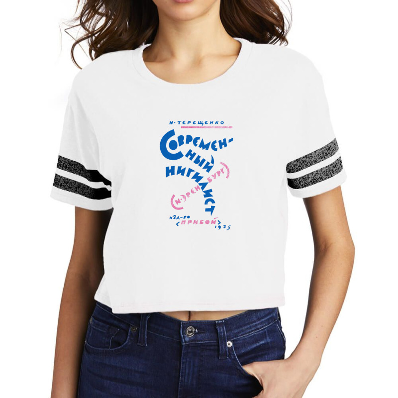 Today's Nihilist Scorecard Crop Tee by sabitung | Artistshot