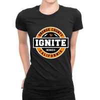 Ignite Orange County California Ladies Fitted T-shirt | Artistshot