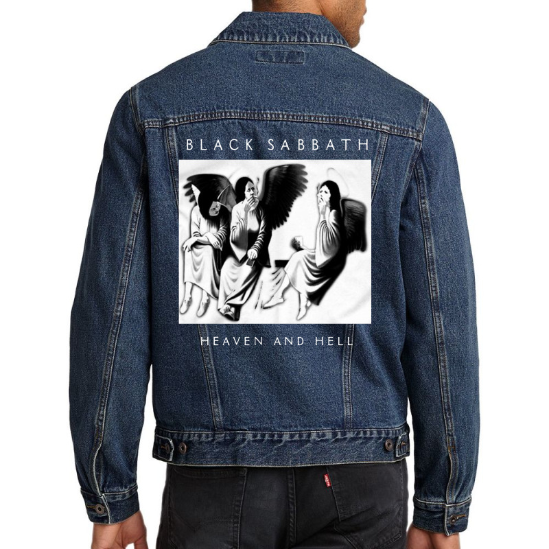 Guardian Angel Men Denim Jacket by Valerie  Apparel | Artistshot