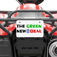 The Green New Gnd Deal Atv License Plate | Artistshot