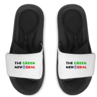 The Green New Gnd Deal Slide Sandal | Artistshot