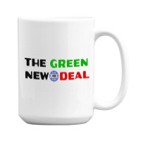 The Green New Gnd Deal 15 Oz Coffee Mug | Artistshot