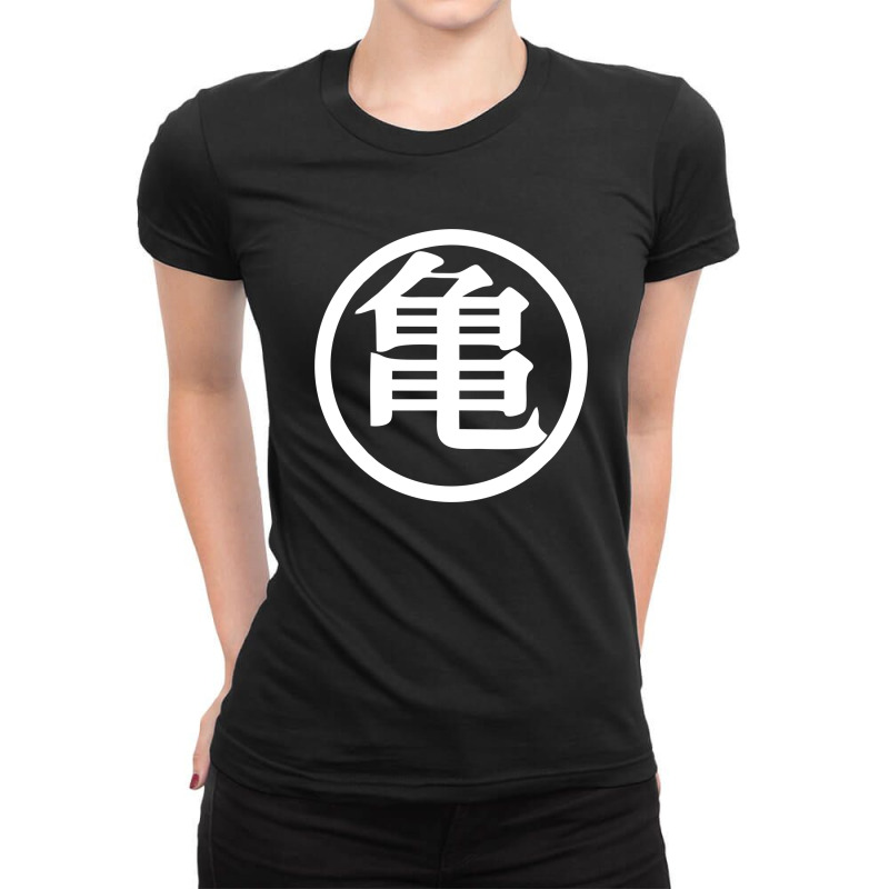 Goku Kame Symbol Ladies Fitted T-Shirt by marclokis | Artistshot