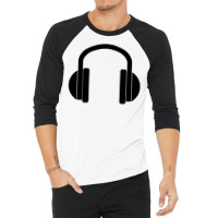 Headphones 3/4 Sleeve Shirt | Artistshot