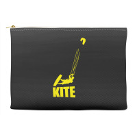 Kite Kitesurfen Kiteboarden Fun Extremsport Top Accessory Pouches | Artistshot