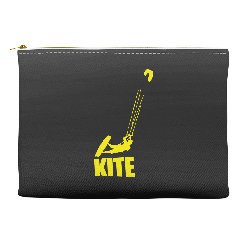 Kite Kitesurfen Kiteboarden Fun Extremsport Top Accessory Pouches | Artistshot