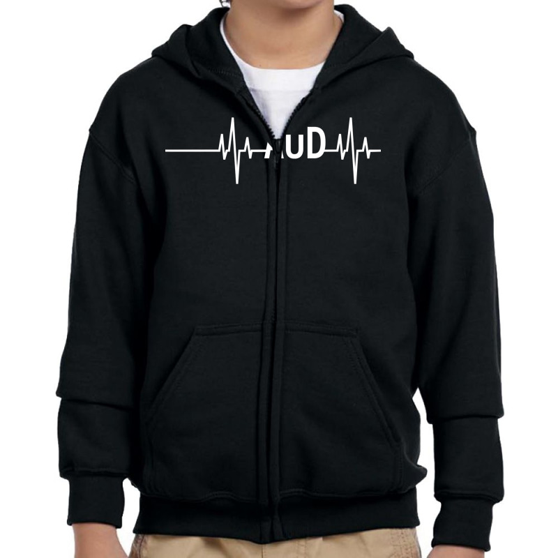 Audiologist Aud Heartbeat Doctor Of Audiology Pullover Hoodie Youth Zipper Hoodie by alanacaro | Artistshot