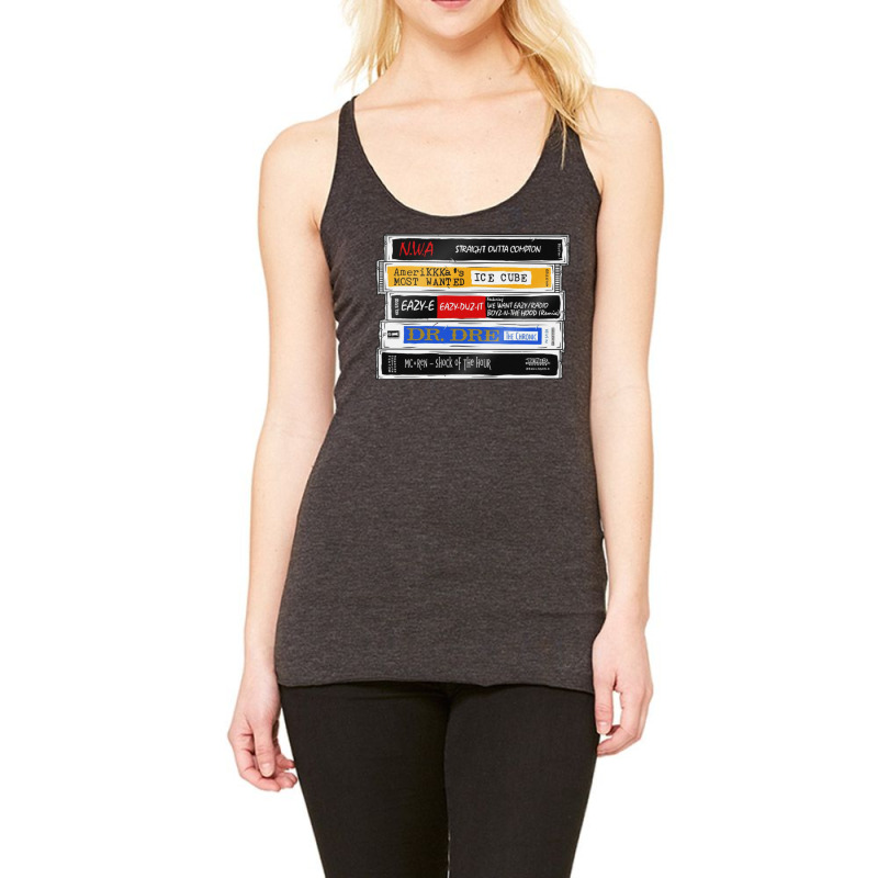 Music Vinyl Tape Cassette Racerback Tank by zig street | Artistshot