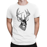 Whitetail Deer Head T-shirt | Artistshot