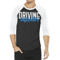 Driving Instructor Gifts Car Driver Brakes Parking Exam T Shirt 3/4 Sleeve Shirt | Artistshot