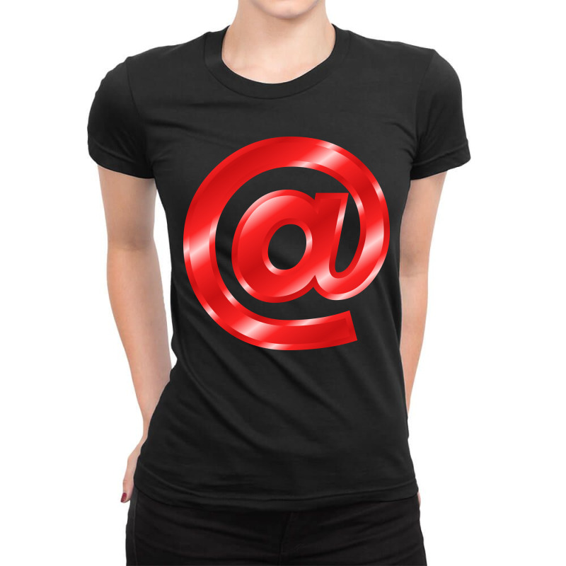 Email Ladies Fitted T-shirt | Artistshot