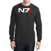 Mass Effect N7 Logo Long Sleeve Shirts | Artistshot