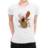 Caveman Ladies Fitted T-shirt | Artistshot