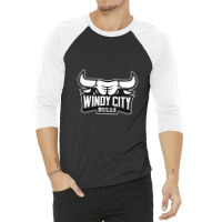 The Windy City Bulls 3/4 Sleeve Shirt | Artistshot