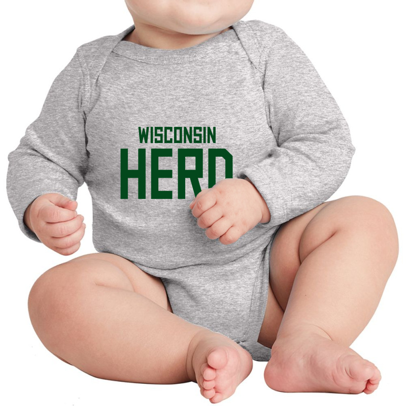 Wisconsin Herd-lovers Long Sleeve Baby Bodysuit | Artistshot