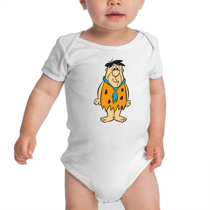 Flinstones Fred And Barney Baby Bodysuit by galihno | Artistshot