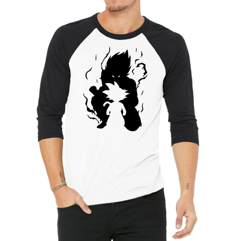 Goku And Son Goku Super Saiyan 3/4 Sleeve Shirt by galihno | Artistshot