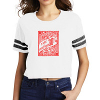 Vintage Algeria Postage Stamp Design Scorecard Crop Tee | Artistshot