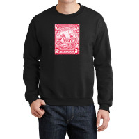 Vintage Barbados Postage Stamp Design Crewneck Sweatshirt | Artistshot