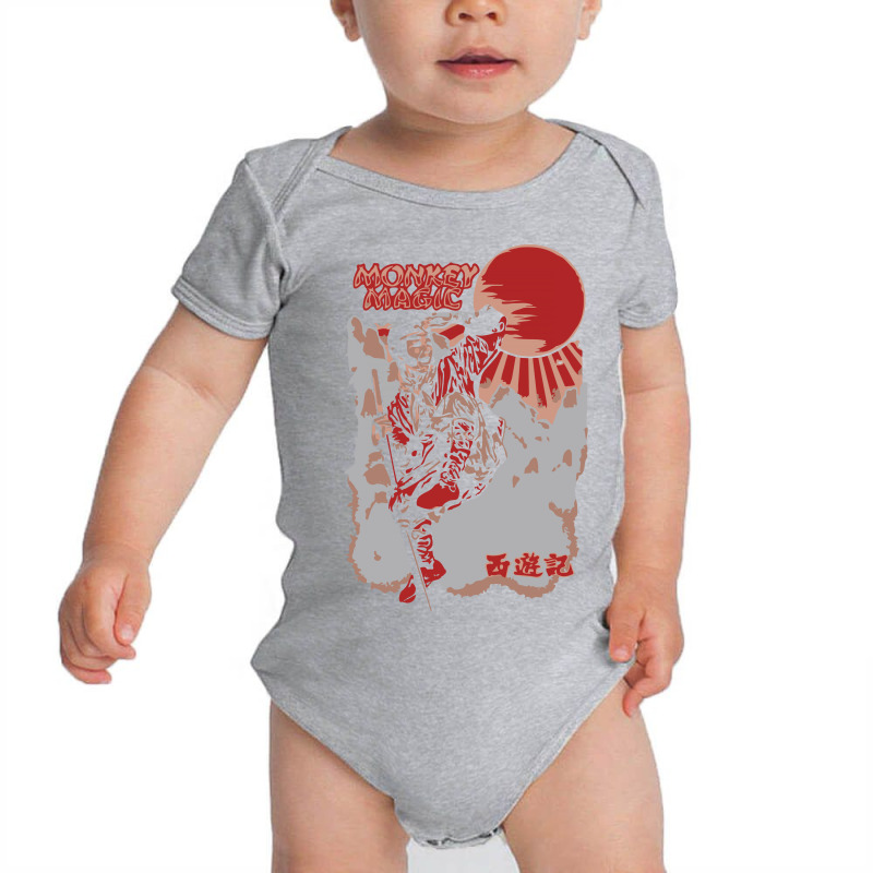 Monkey Magic Baby Bodysuit by nbobatiga | Artistshot