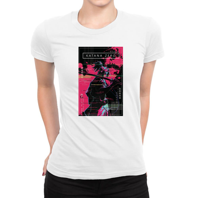 Katana Zero Ladies Fitted T-Shirt by Mijil | Artistshot