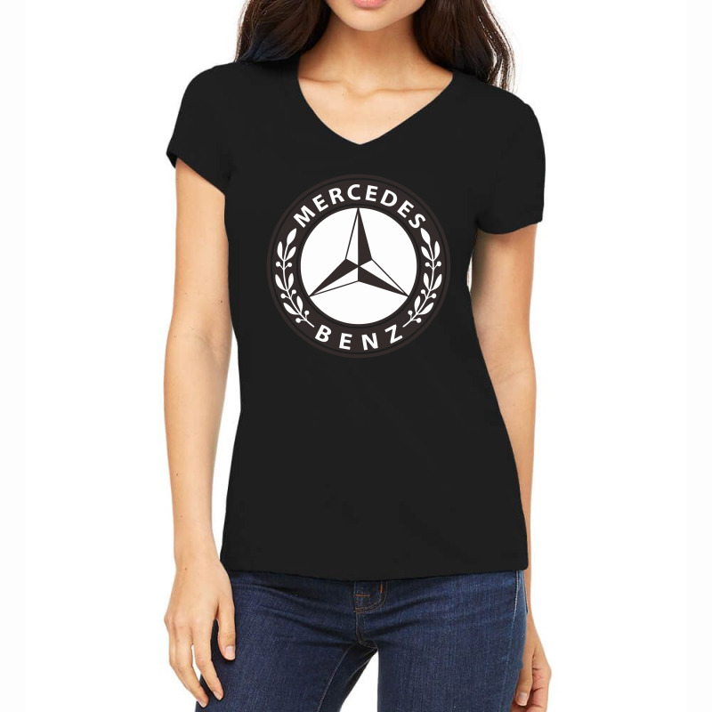 Benz Old Women's V-Neck T-Shirt by davisucle | Artistshot