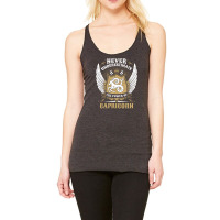 Never Underestimate The Power Of Capricorn Racerback Tank | Artistshot