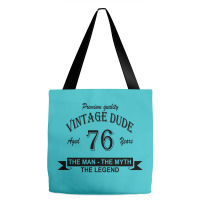 Aged 76 Years Tote Bags | Artistshot