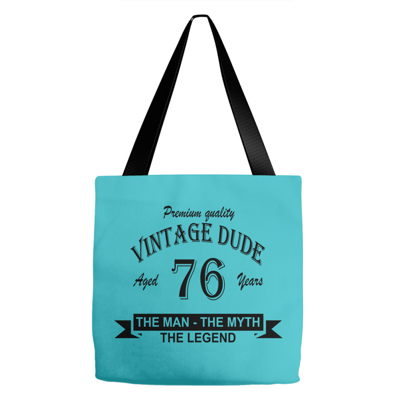 Aged 76 Years Tote Bags | Artistshot