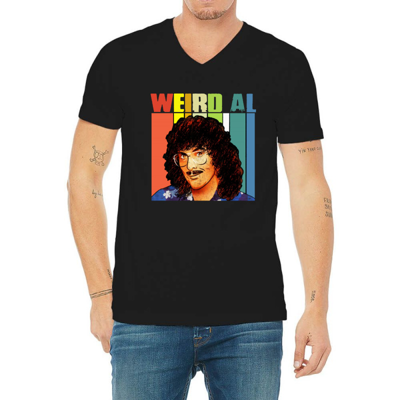 Weird Al Yankovic Perform V-neck Tee | Artistshot