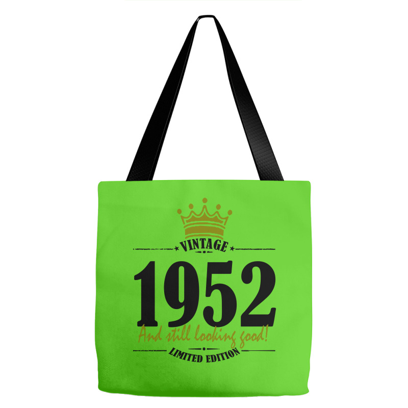 Vintage 1952 And Still Looking Good Tote Bags | Artistshot