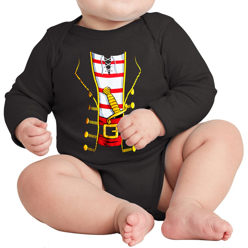 Pirate Buccanneer Long Sleeve Baby Bodysuit | Artistshot