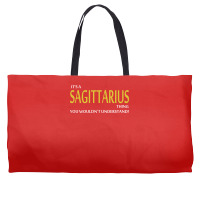 It's A Sagittarius Thing Weekender Totes | Artistshot