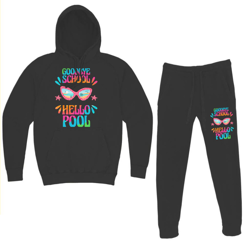 Goodbye School Hello Pool T  Shirt Goodbye School Hello Pool T  Shirtb Hoodie & Jogger Set | Artistshot