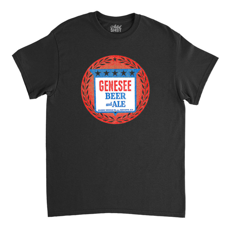 Vintage Genesee Beer Design Classic T-shirt by sabitung | Artistshot