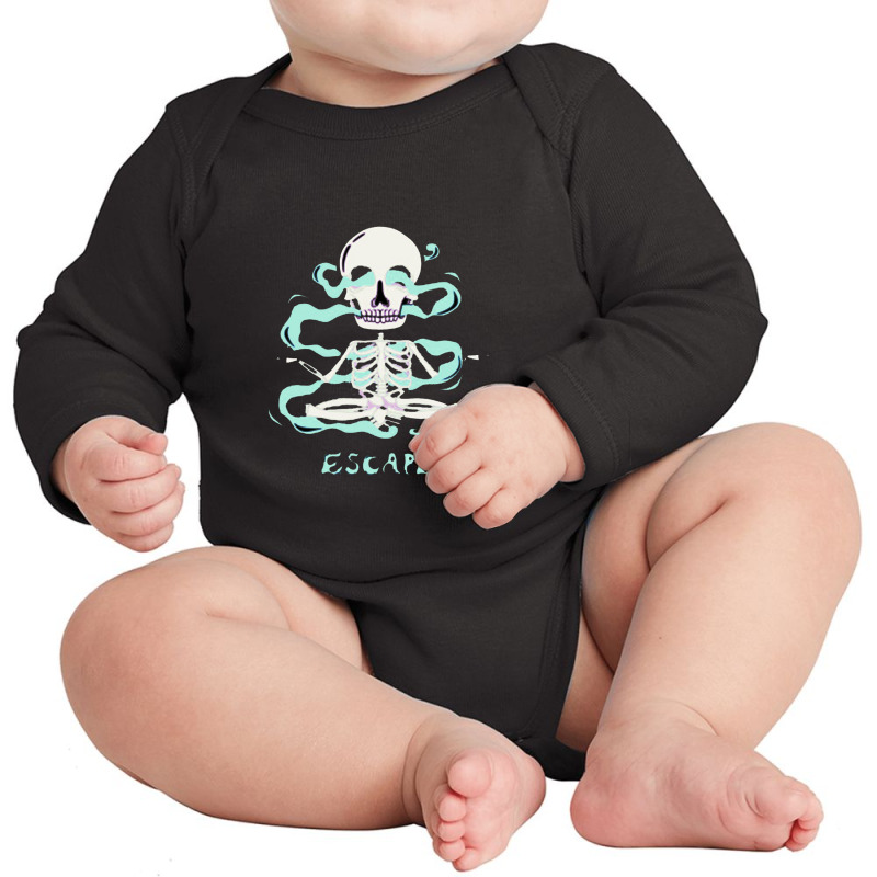 Escape Zone Long Sleeve Baby Bodysuit by firsabusari | Artistshot