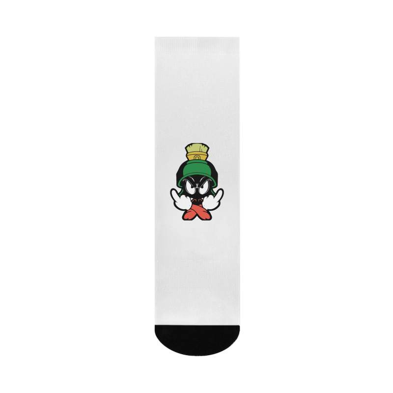 Marvin The Martian Crew Socks | Artistshot