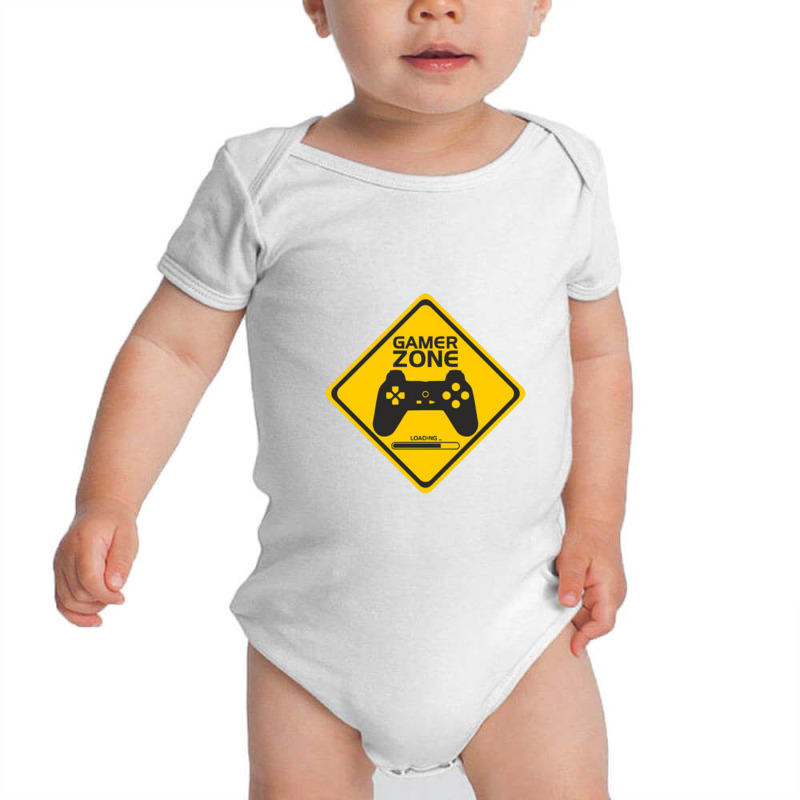 Gamer Zone Baby Bodysuit by firsabusari | Artistshot