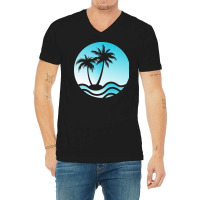 Holiday T  Shirt Coconut Tree T  Shirt V-neck Tee | Artistshot