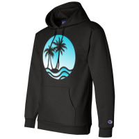 Holiday T  Shirt Coconut Tree T  Shirt Champion Hoodie | Artistshot