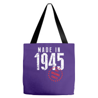 Made In 1945 All Original Parts Tote Bags | Artistshot