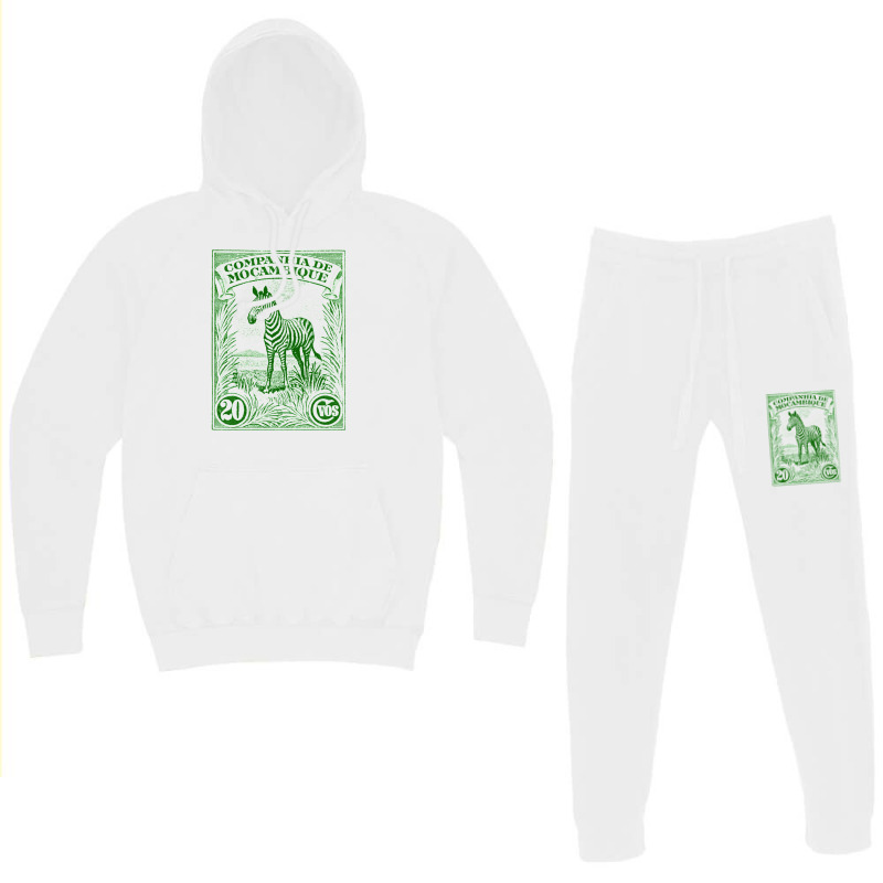 Vintage Mozambique Africa Postage Stamp Design Hoodie & Jogger set by sabitung | Artistshot