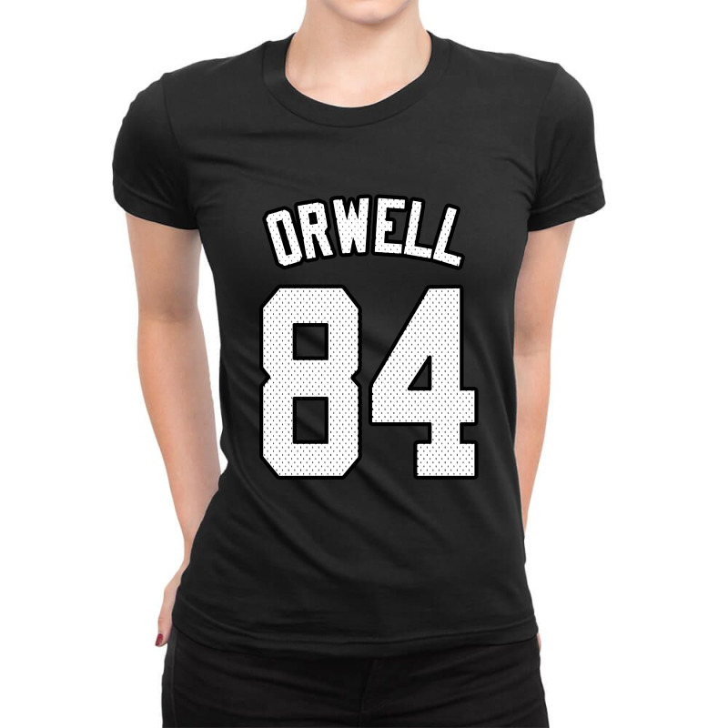 George Orwell   1984 Ladies Fitted T-Shirt by atereabag | Artistshot