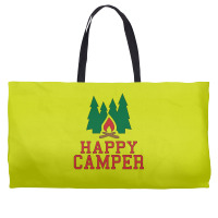 Happy Camper Weekender Totes | Artistshot