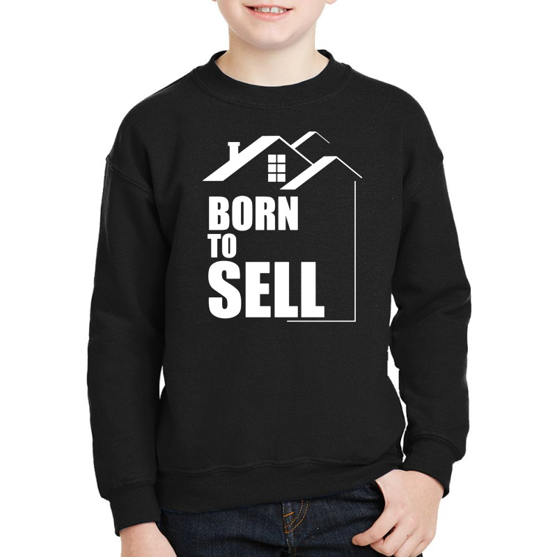 Real Estate Agent Saying Funny Youth Sweatshirt | Artistshot